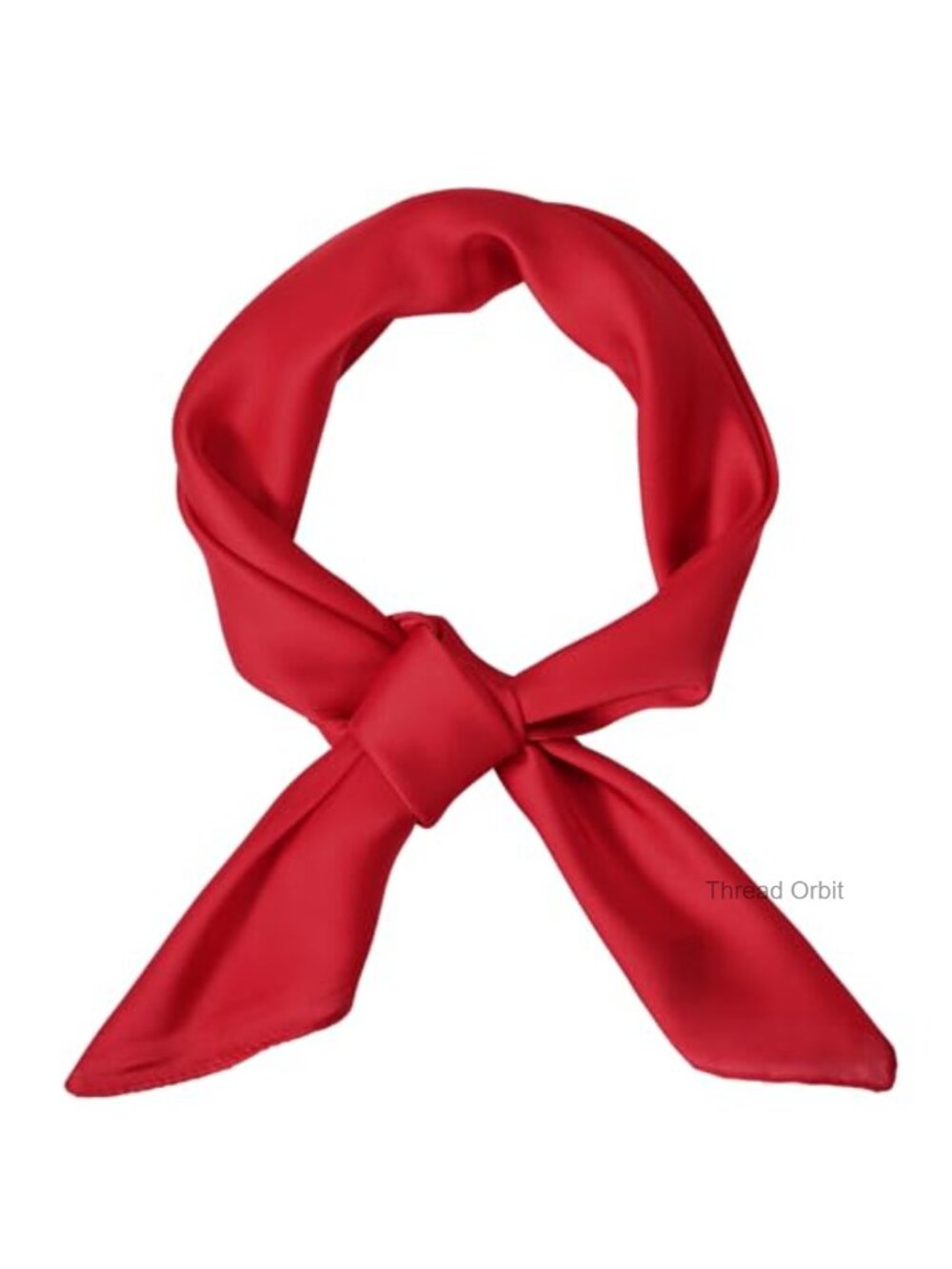 Satin Square Scarf 26" Neck Hair Scarf Handkerchief Lightweight